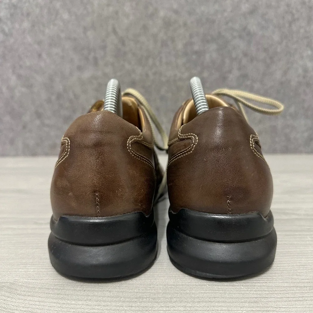Johnston & Murphy Mens Brown Leather‎ Lace Up Oxford Shoes 20-7477 Size 9.5
